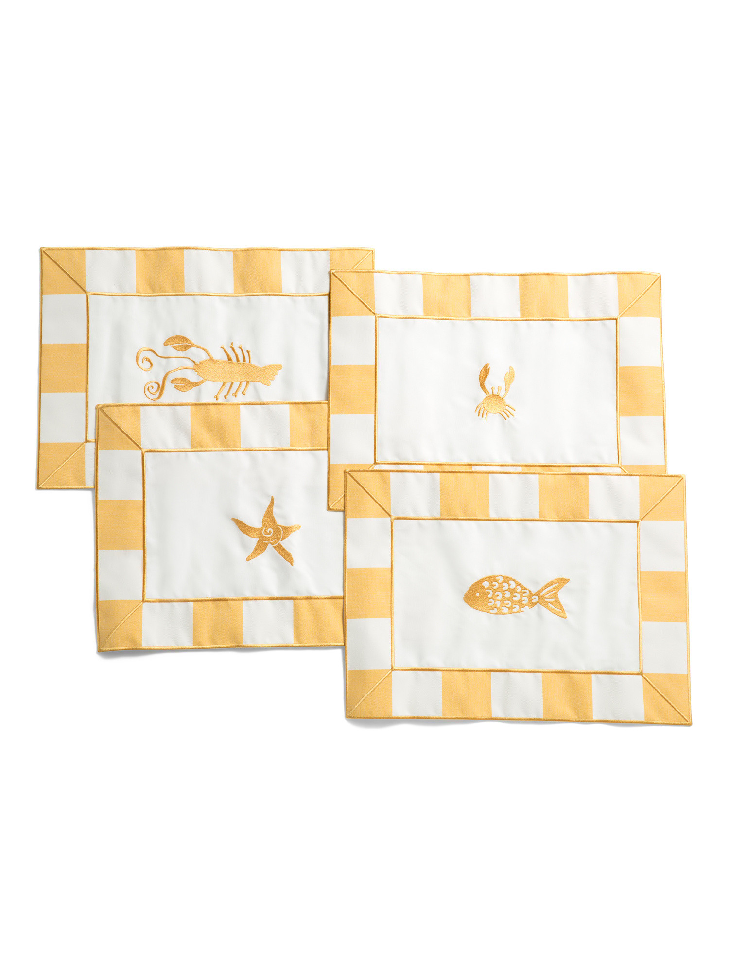 Set Of 4 Nautical Placemats | Kitchen & Dining Room | Marshalls | Marshalls