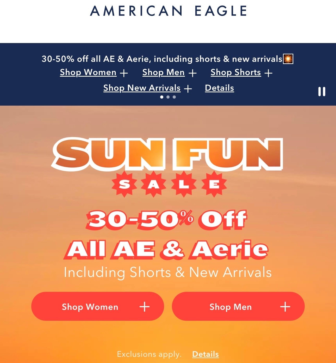 30-50% off including new arrivals @American Eagle Outfitters 🦅

#LTKootd #LTKSaleAlert #LTKgrwm