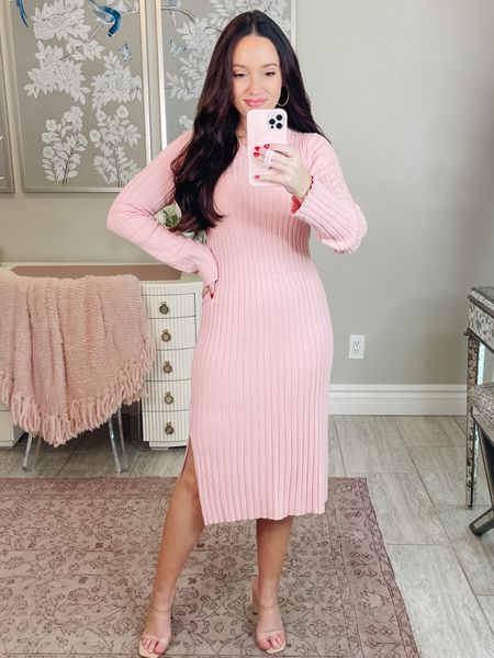 Petite friendly sweater dresses from @WalmartFashion. All these pieces are under $50 and great quality! #WalmartPartner #WalmartFashion

SHOP these outfits by clicking the link in my bio: LikeToKnow.it/FiveFootFeminine. For reference, I’m 5’1 and wearing the following sizes:

- Black Dress XS
- Pink Dress XS
- Red Dress XS
- Green/Blue Dress XS

#LTKunder50 #LTKstyletip #LTKsalealert