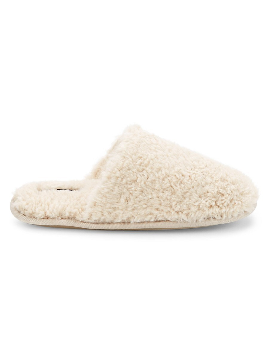 sporto Women's Susie Faux Shearling Slippers - Beige - Size M | Saks Fifth Avenue OFF 5TH