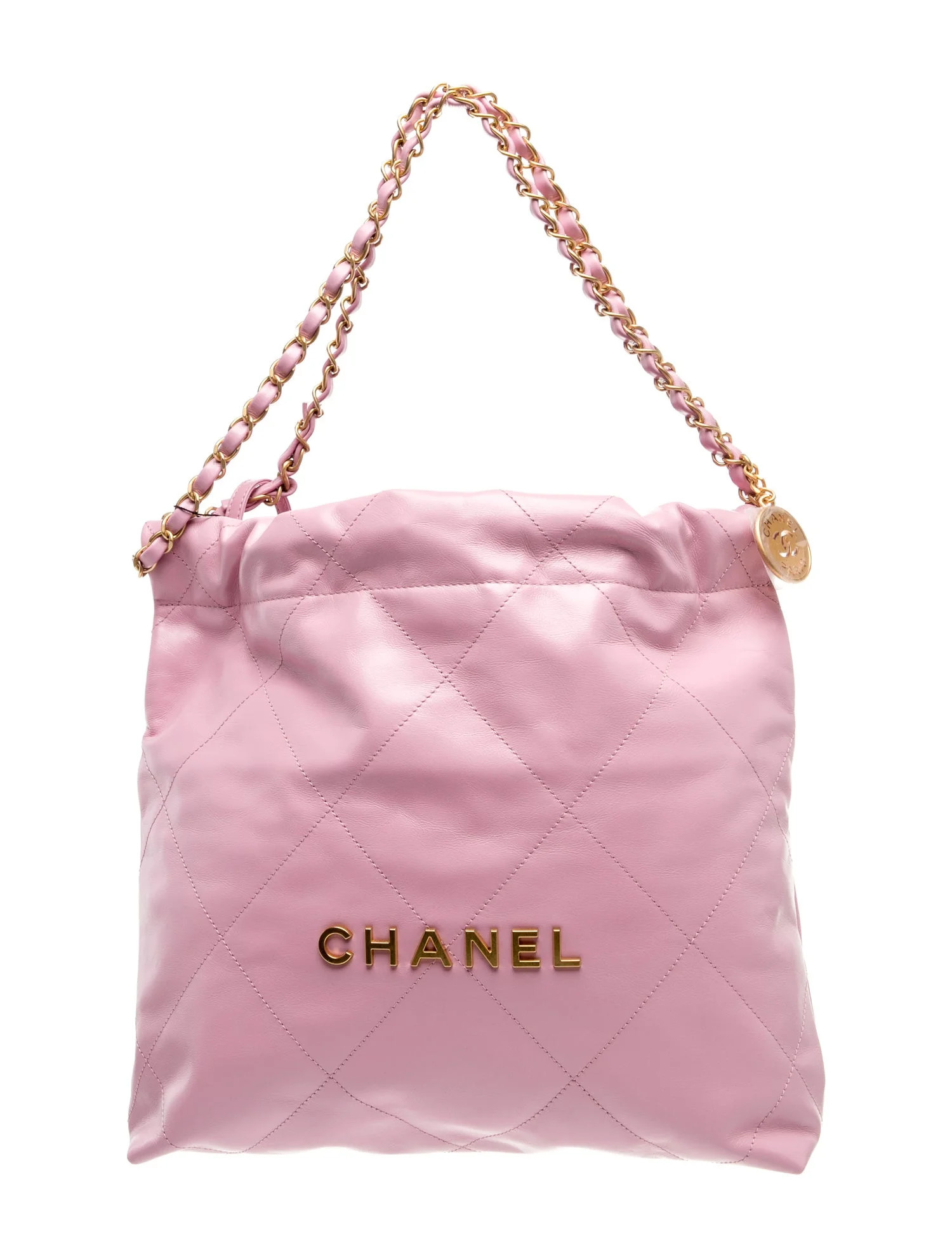 Chanel Small 22 Hobo w/Tags - Pink Hobos, Handbags - CHA1420758 | The RealReal | The RealReal