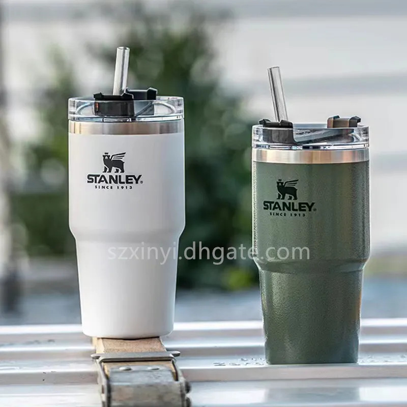 DUPE Target Stanley Cups Pink 20oz/40oz Stainless Steel Tumbler With/No Handle Lid Straw Big Capa... | DHGate