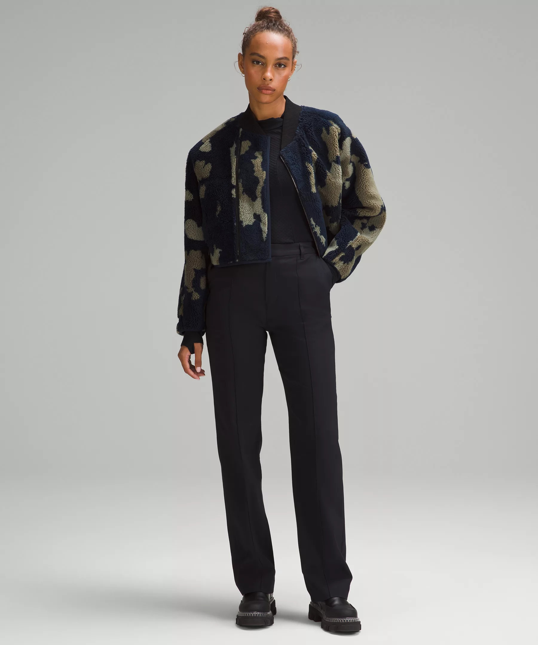 lululemon lab Women's Fleece Bomber Jacket | Lululemon (US)