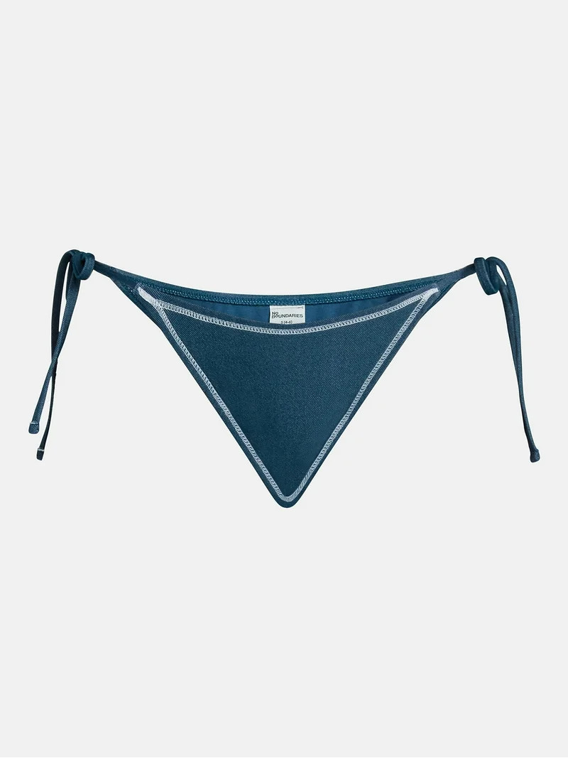No Boundaries Lone Star String Bikini Bottoms, Women's XXS-XXL | Walmart (US)