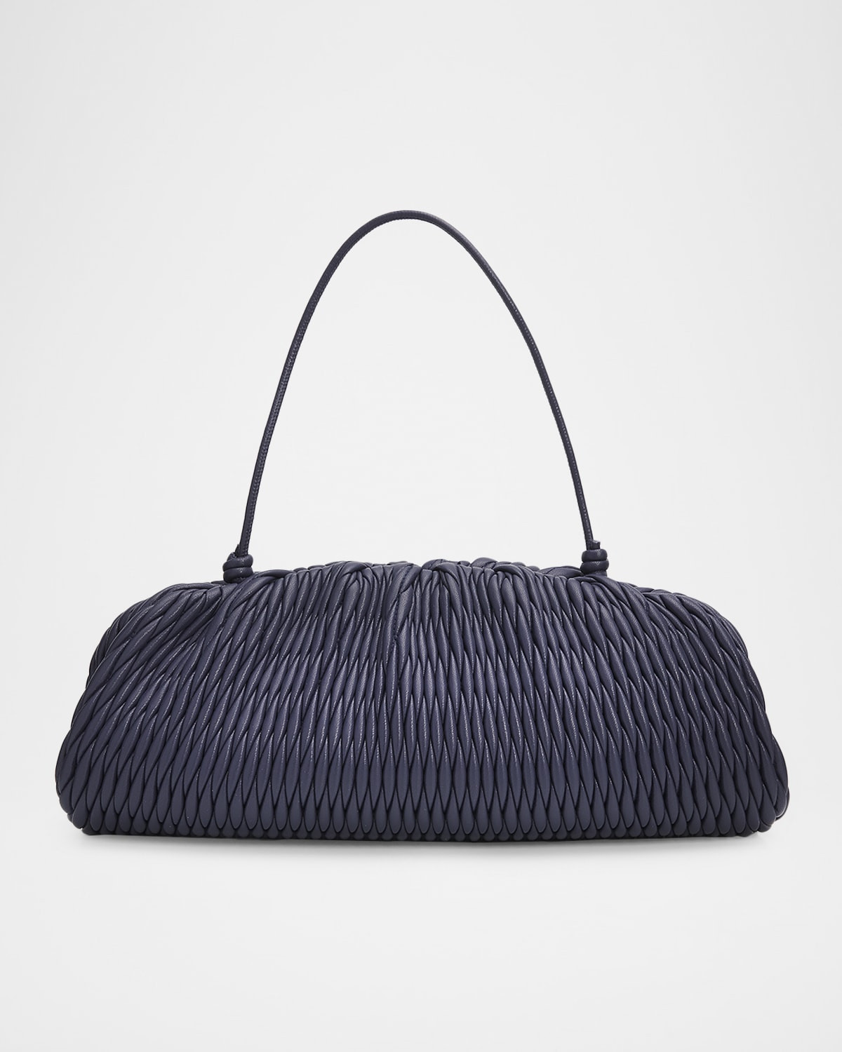 Faye Quilted Vegan Leather Clutch Bag | Neiman Marcus