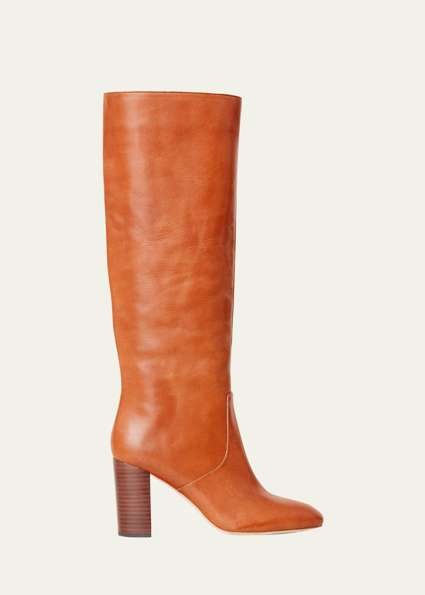 Loeffler Randall Goldy Leather Knee Boots | Bergdorf Goodman
