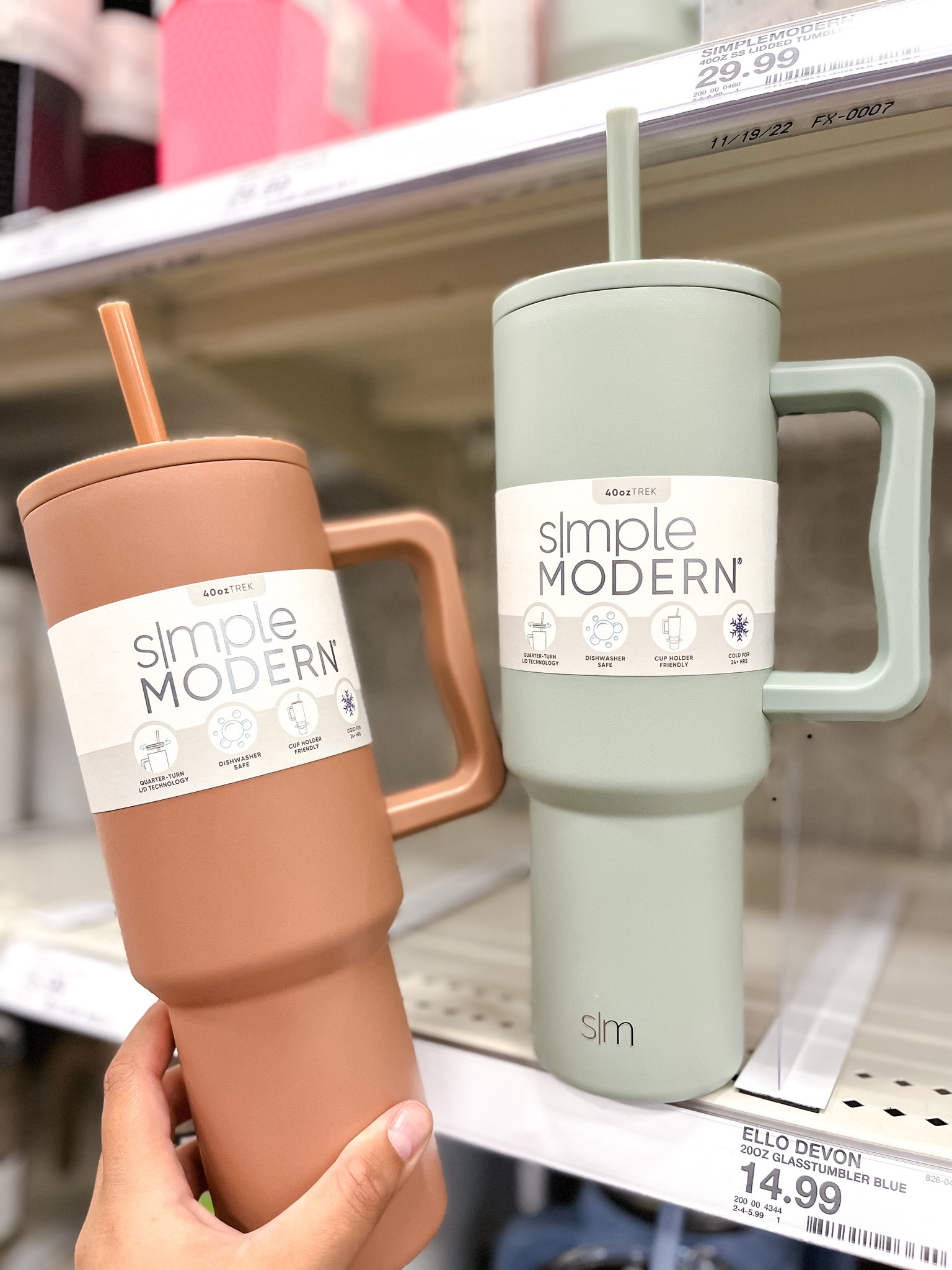 Simple Modern Trek 40oz Stainless Steel Lidded Tumbler Powder Coat at Target

#LTKSeasonal #LTKGiftGuide #LTKU