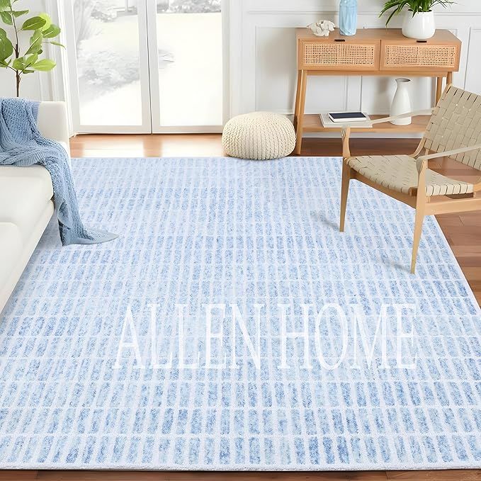 Hand Tufted Traditional Wool Area Rugs by Allen Home Capitola Rug | Durable | 100% Wool | Living ... | Amazon (US)