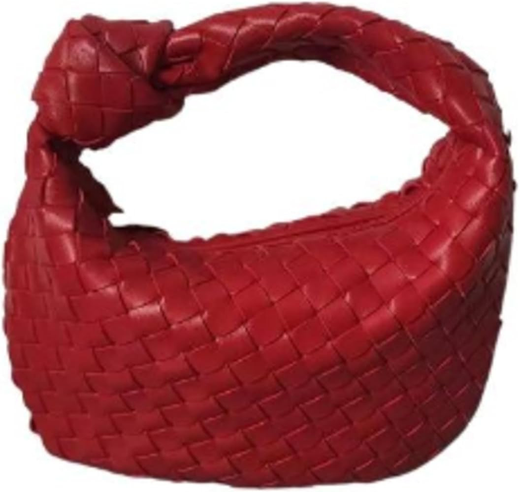 KAYNO Knot Weaving Bag, Cow Horn Bag, Handbag, Dumpling Bag, Lady's Cloud Handbag | Amazon (US)