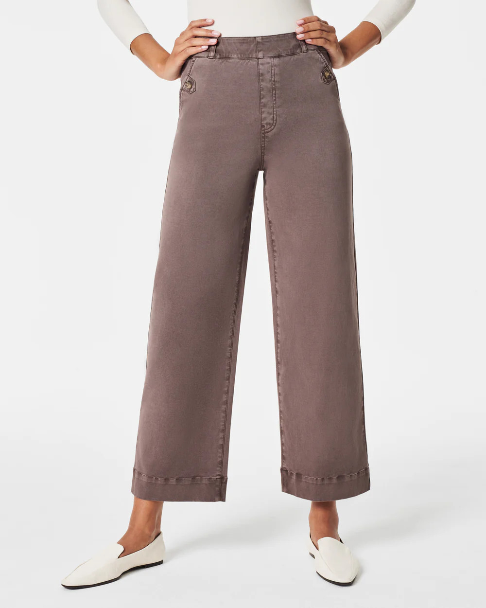 SPANX® Stretch Twill Cropped Pant | Spanx