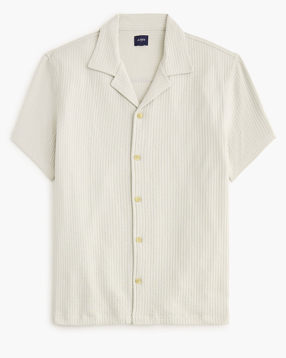 Knit seersucker camp shirt | J.Crew Factory