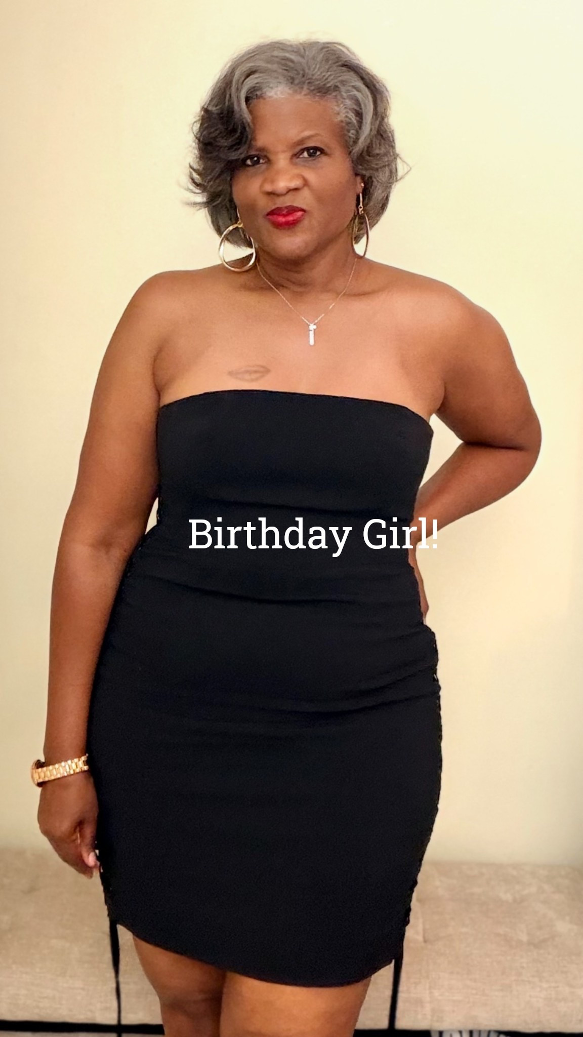 It’s my Birthday 🎂! 56 years of doing this thing called life🤍🎂🎊🎉
Dress: Express 
Shoes:Nine West
Watch:Michael Kors

#LTKgrwm #LTKootd #LTKOver40