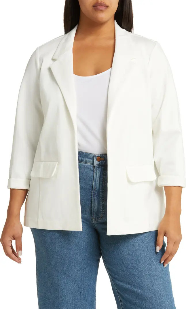 Liverpool Boyfriend Ponte Knit Blazer | Nordstrom