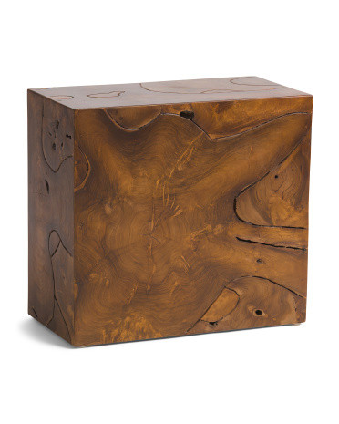Tierra Teak End Table | TJ Maxx
