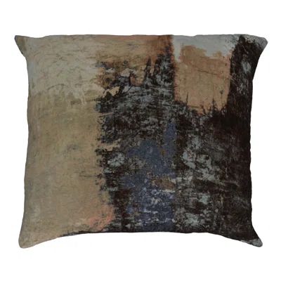 Tahara Brushstrokes Velvet Throw Pillow | Wayfair North America