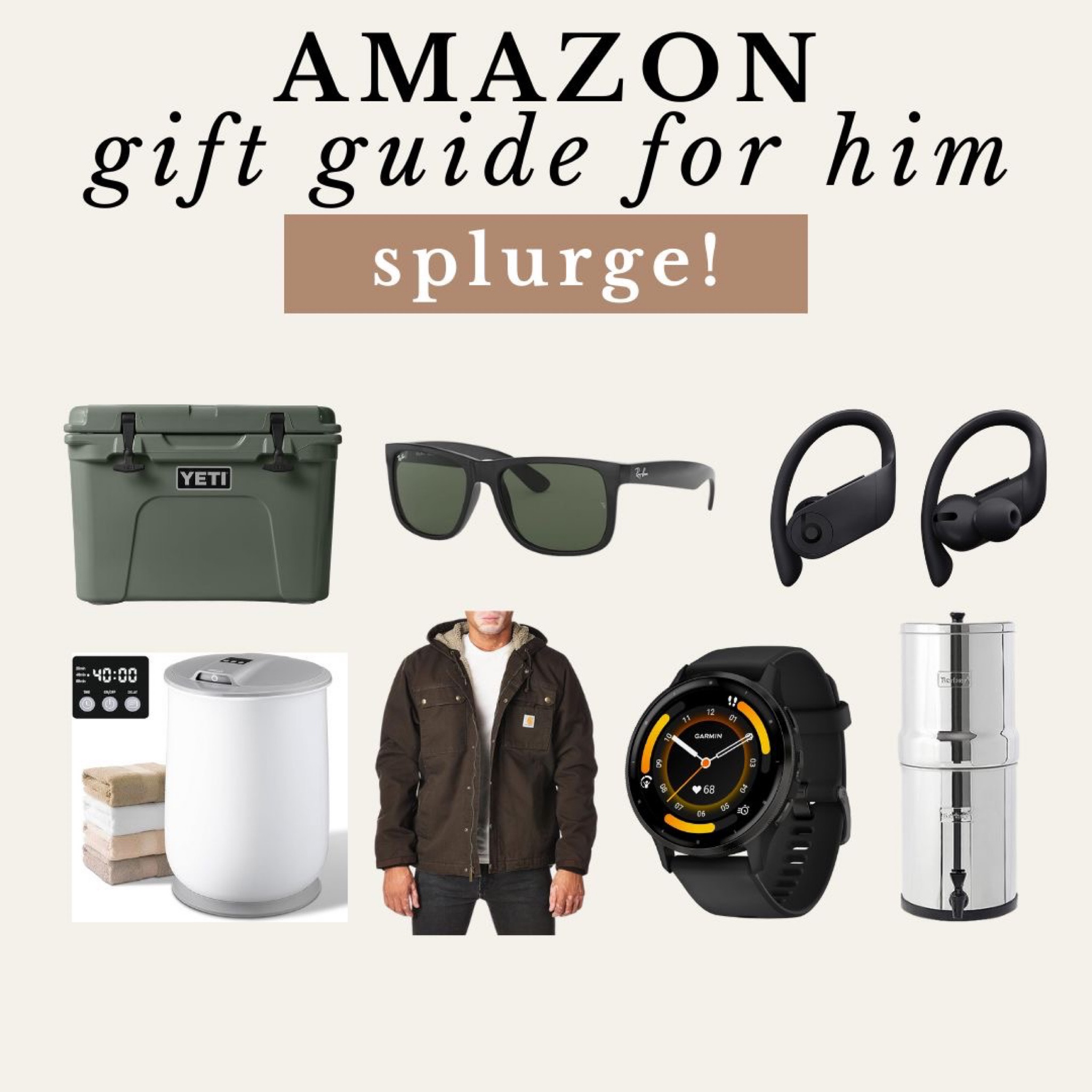 Gift guide for him, splurge gifts for him

#LTKHoliday #LTKGiftGuide #LTKSeasonal