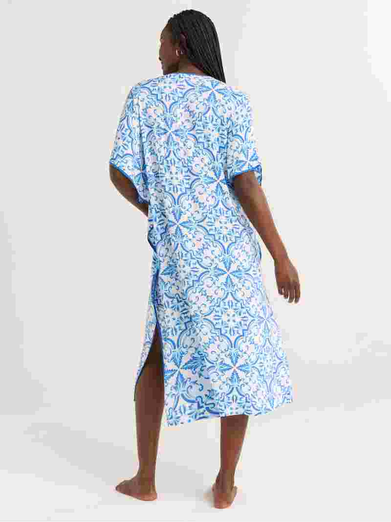 Joyspun Women’s Sleepwear Woven 46” Caftan Nightgown, S-4X | Walmart (US)