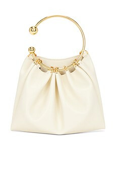 VERAFIED Ring Handle Bag in Cream from Revolve.com | Revolve Clothing (Global)