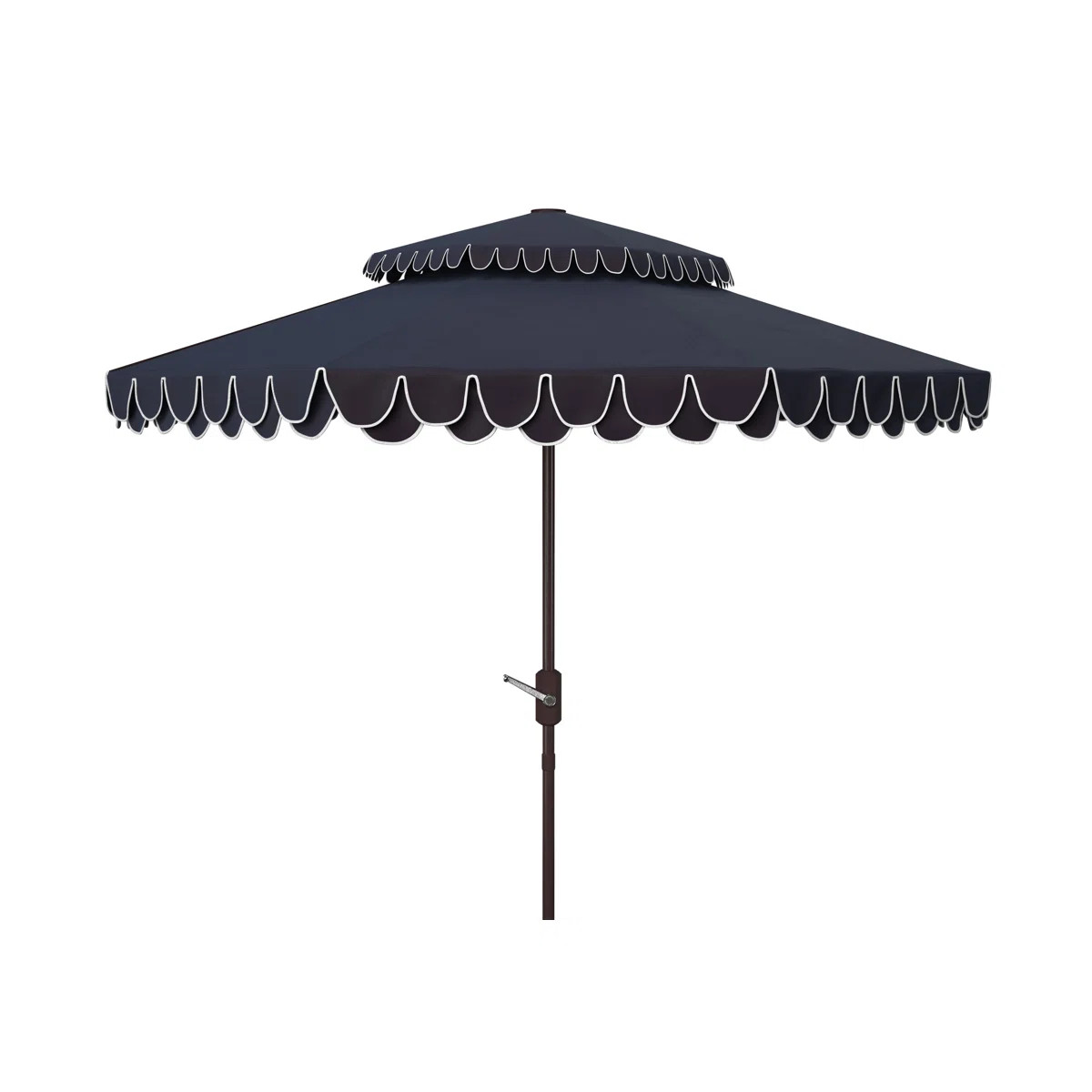 Amirreza 101.2'' Tilt Double Top Outdoor Umbrella | Wayfair North America