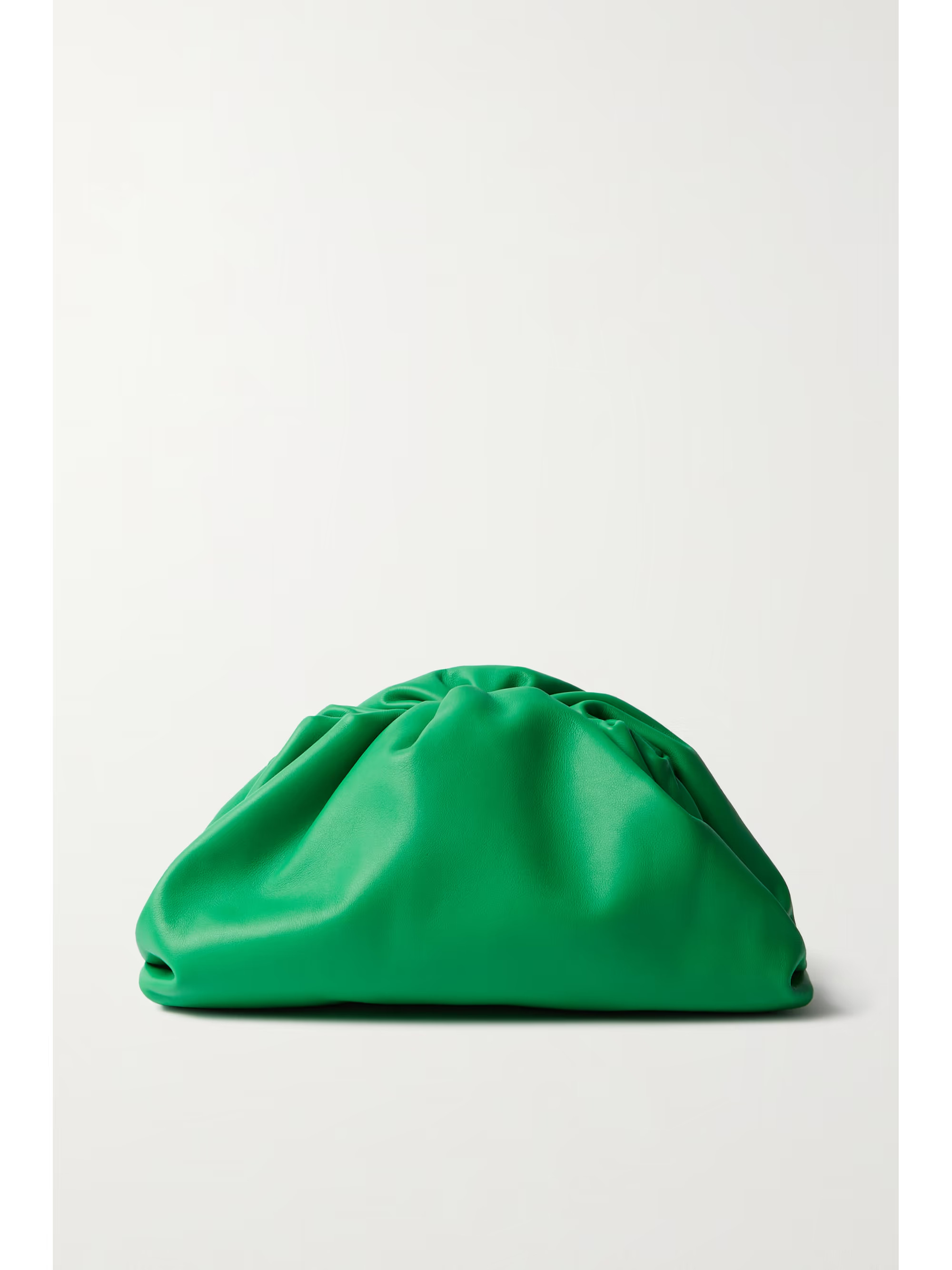 Teen Pouch small gathered leather clutch | NET-A-PORTER (US)
