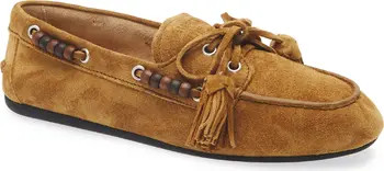 Suede Tassel Boatshoe | Nordstrom
