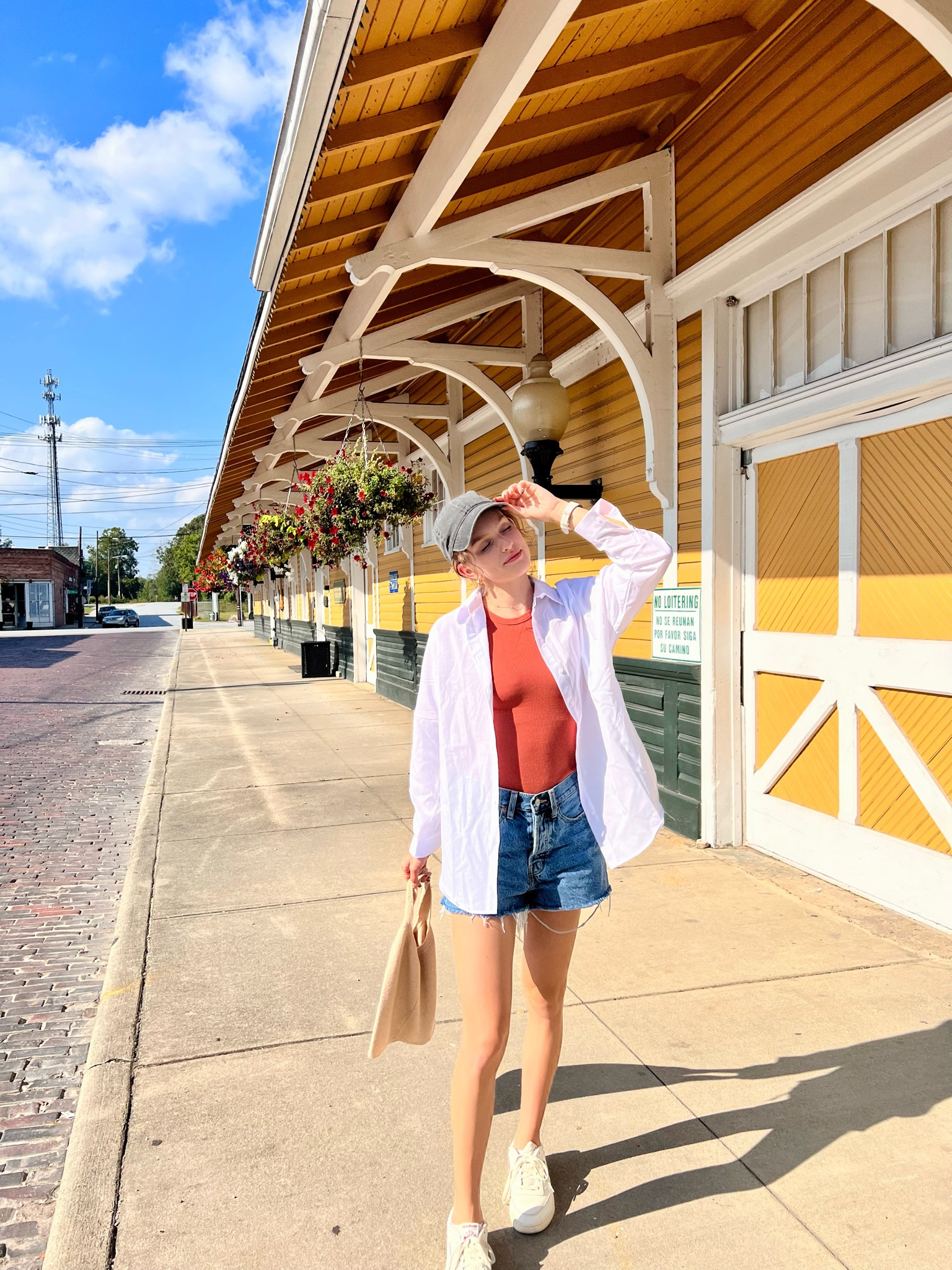 The weather went back to summer temps for a little bit, SC can’t make up it’s mind 😌. Bag from Cabana and Straw ✨

Dress shirt- Amazon
Tank top- Target
Shorts- Old Navy
Shoes- Urban Outfitters, Reebok
Hat- Walmart

#LTKstyletip #LTKunder100 #LTKitbag