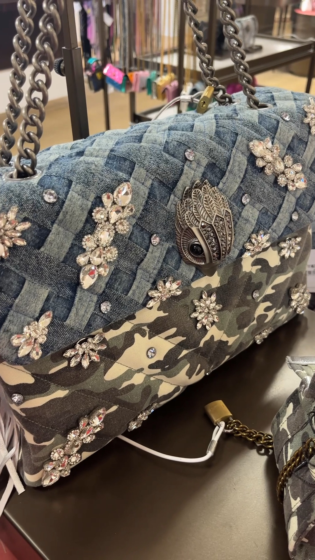 New denim + camo Kurt Geiger 

#LTKPlusSize #LTKootd #LTKOver40