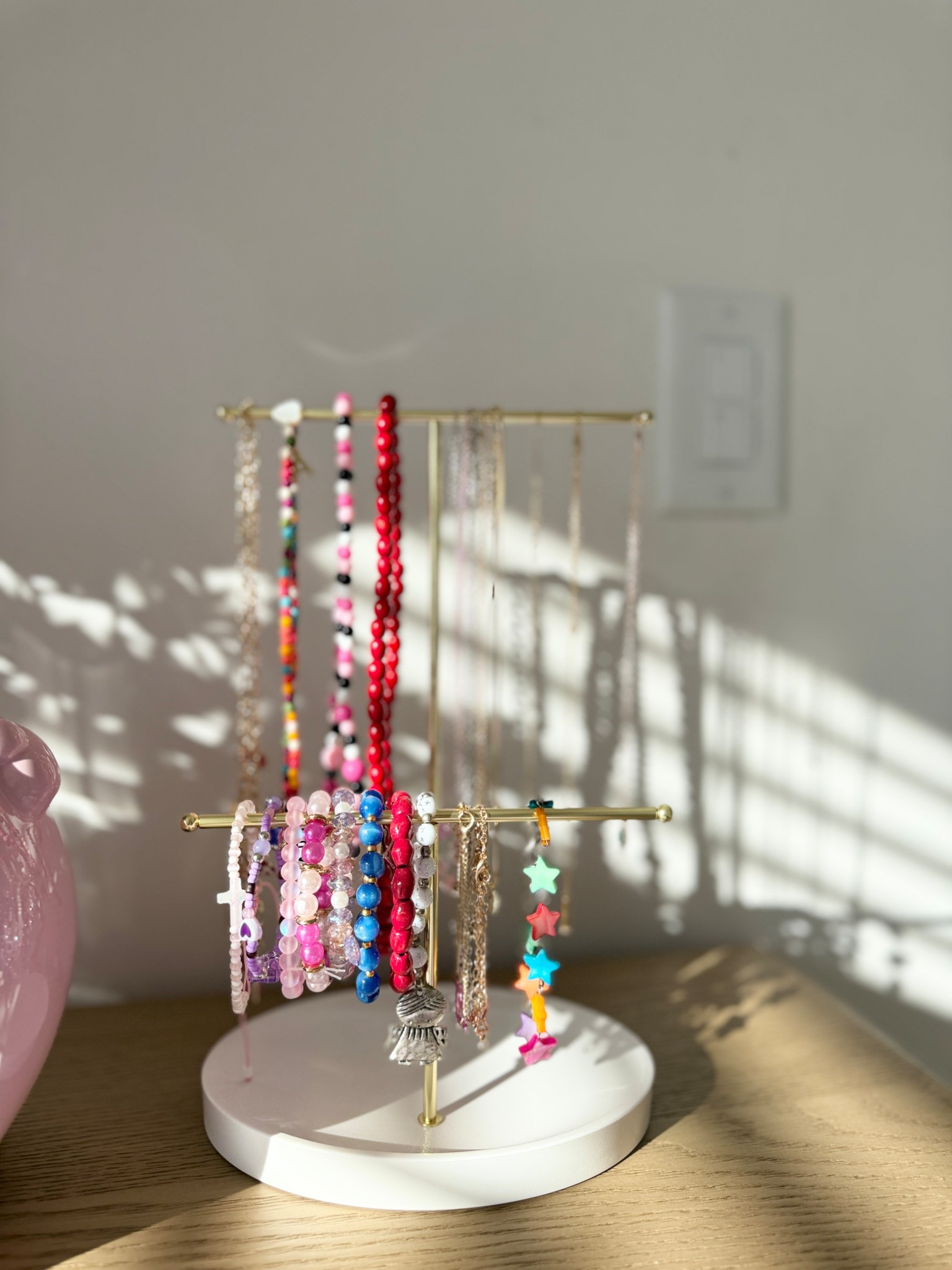 Got Adi a cute little jewelry organizer for her room — nothing where it can be overcrowded but just the right fit! ✨🫶🏼

#LTKmomlife #LTKFindsUnder50 #LTKKids