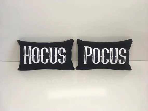 Hocus Pocus Pillow Set  Halloween Decor Pillows  Halloween | Etsy | Etsy (US)