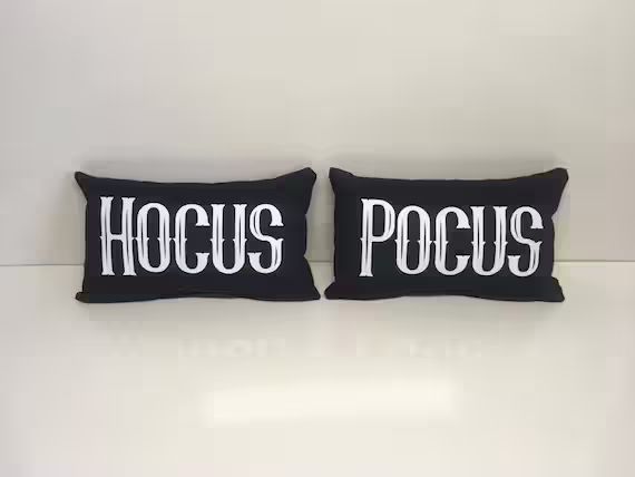 Hocus Pocus Pillow Set  Halloween Decor Pillows  Halloween | Etsy | Etsy (US)