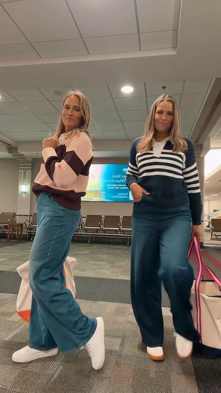 These are a wonderful alternative to the viral sweatpants jeans.  I agent wanted to take them off.  We wore these all days and spent 5 hours in the airport with delays and no bagging out at all in the knees!  

#LTKOver40 #LTKootd #LTKdayinmylife