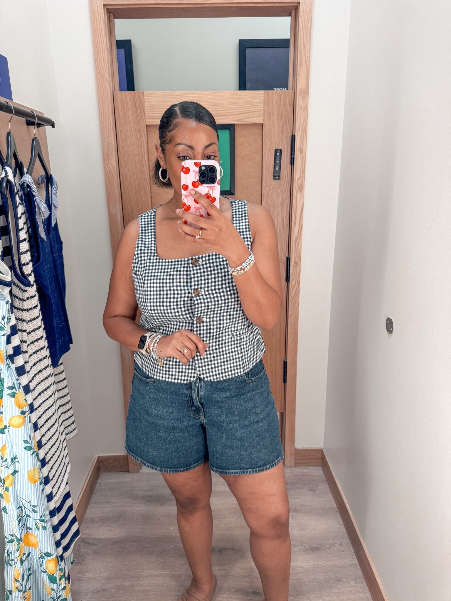 I found the cutest gingham vest that can wear with denim or dress it up for the price! I sized up to a 14 for the girls.

#LTKootd #LTKSeasonal #LTKMidsize
