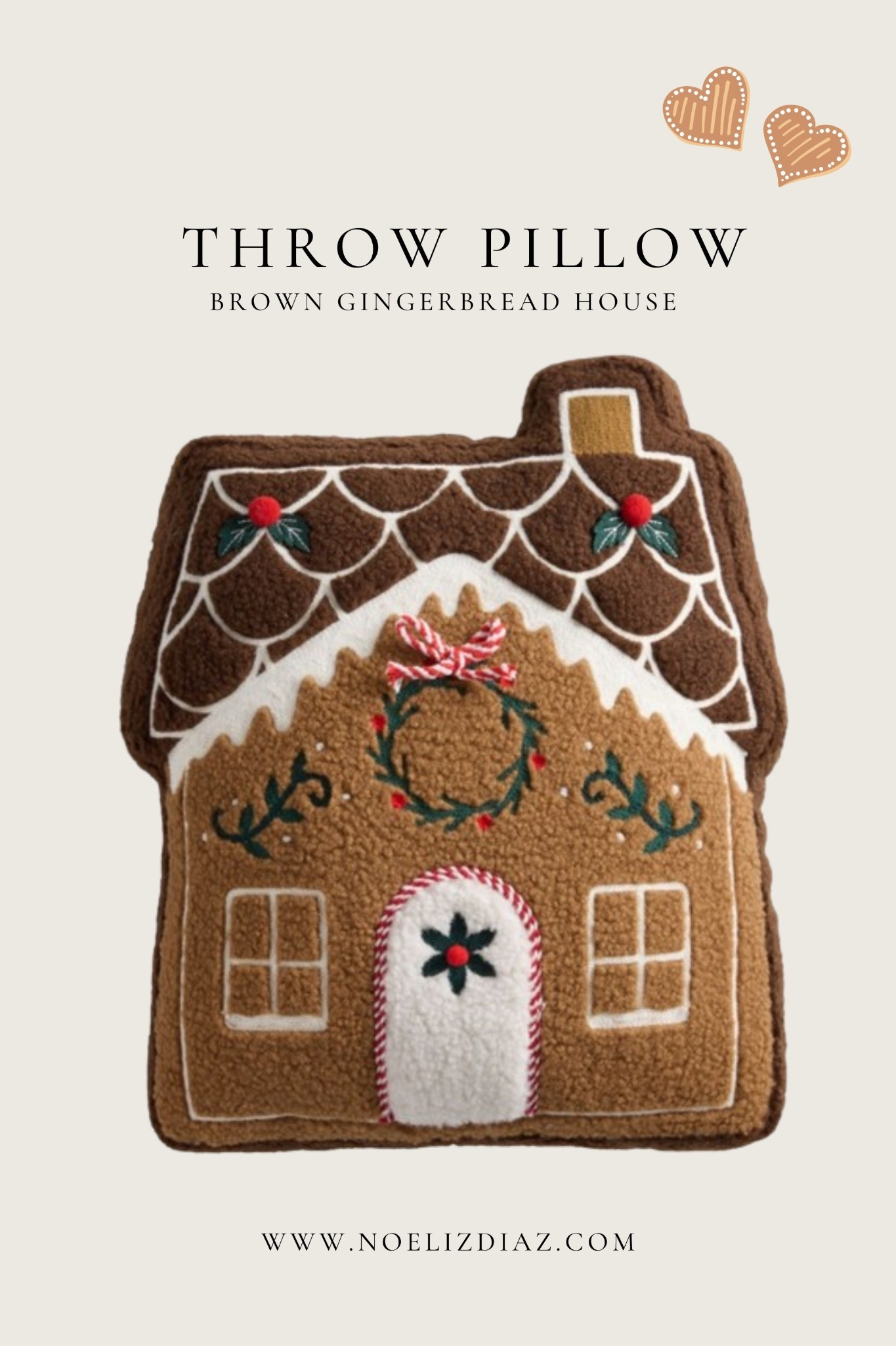 Gingerbread pillow coming your way this season! #gingerbread #christmaspillows #homepillow

#LTKSeasonal #LTKHome #LTKHoliday