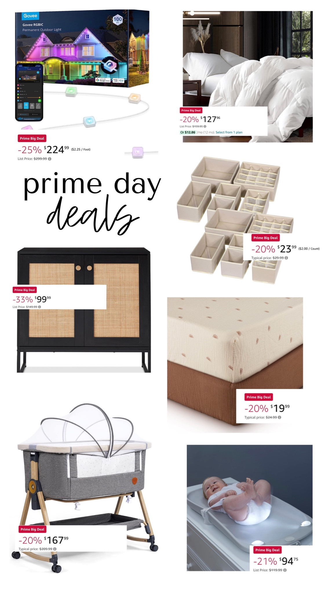 My Amazon Prime Day 3am purchases 
Huge Deals on furniture, lights, and baby products 

#LTKxPrime #LTKbaby #LTKHolidaySale