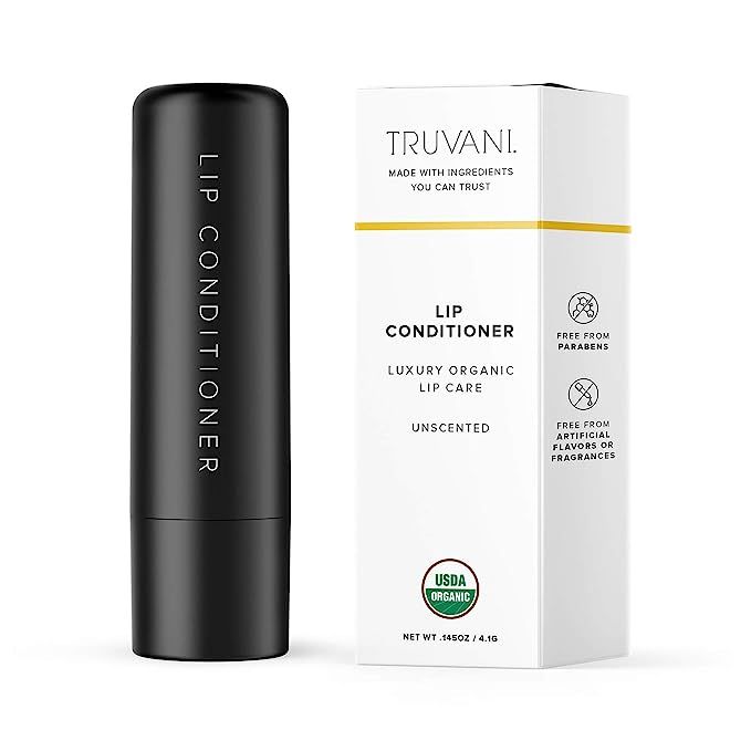 Truvani Organic Lip Conditioner | Moisturizing, Clean and Organic Ingredients | Paraben Free and ... | Amazon (US)
