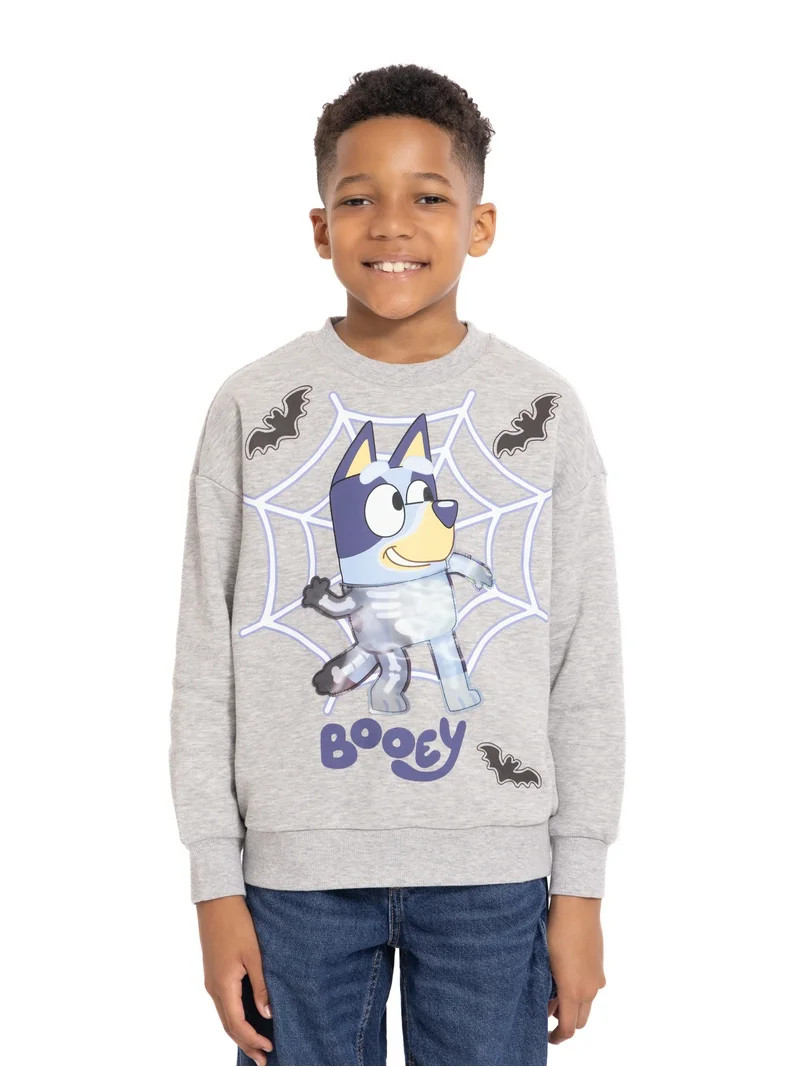 Bluey Sudadera de Manga Larga con Cuello Redondo y Gráfico de Halloween para Niño Tallas 4-12 | Walmart (US)