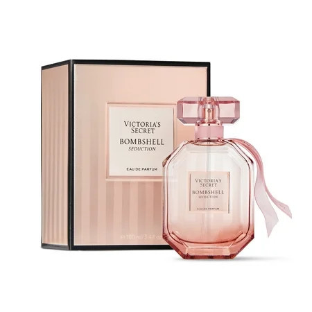 Victoria's Secret Bombshell Seduction Eau de Parfum, Notes of White Peony, Sage & Velvet Musk, Perfumes for Women (3.4 oz) | Walmart (US)
