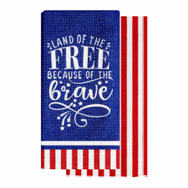 Set of 2 Land of the Free Kitchen Towels








	
		
		
			
				5
			
			
				(
				2
				)
			
... | At Home