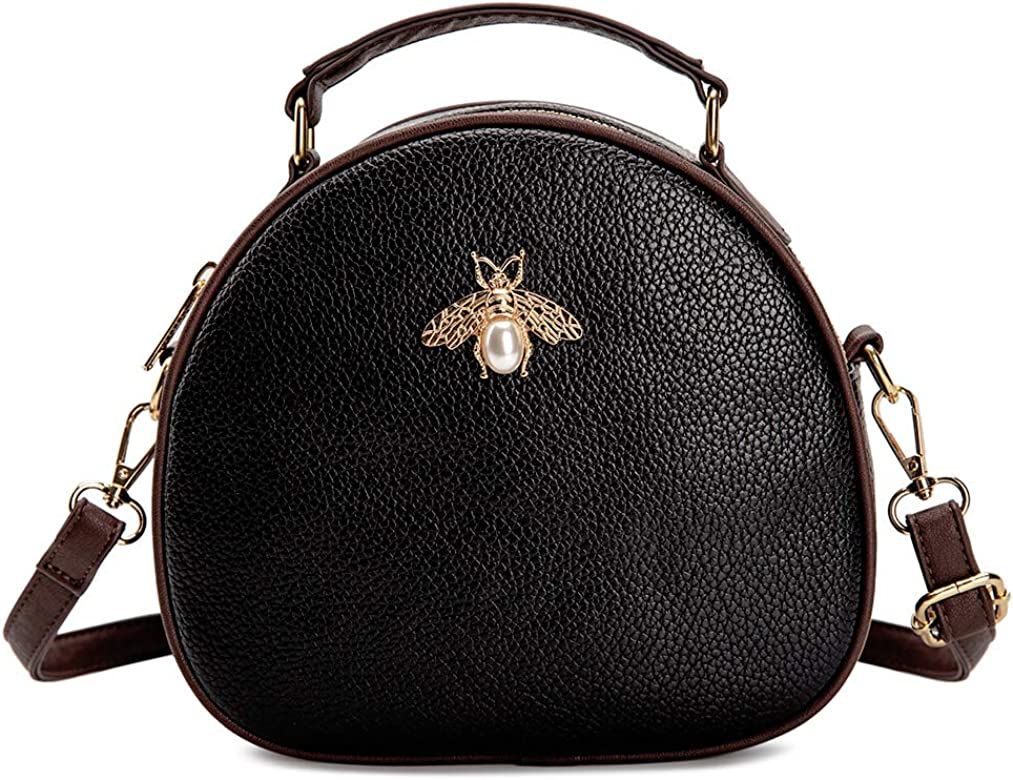 Lekesky Crossbody Bag for Women PU Leather Shoulder Bag, Roomy Handbags with Detachable Strap, Light | Amazon (CA)