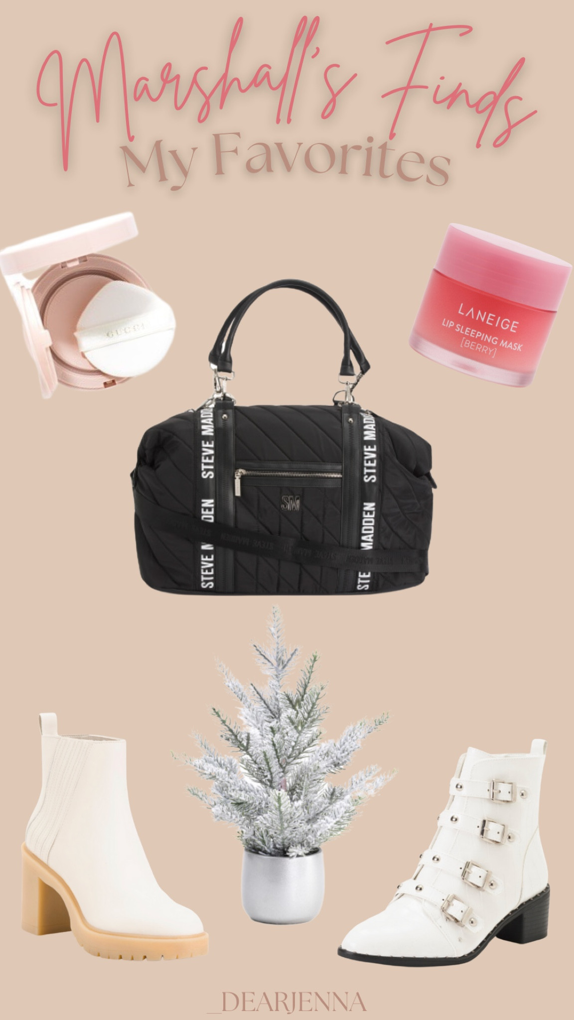 Marshalls is the best place to shop for everyone in your life. These are my current favorites! That Steve Madden bag, are you kidding!? 

#LTKGiftGuide #LTKCyberweek #LTKHoliday