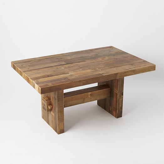 Emmerson® Reclaimed Wood Dining Table - Reclaimed Pine | West Elm (US)