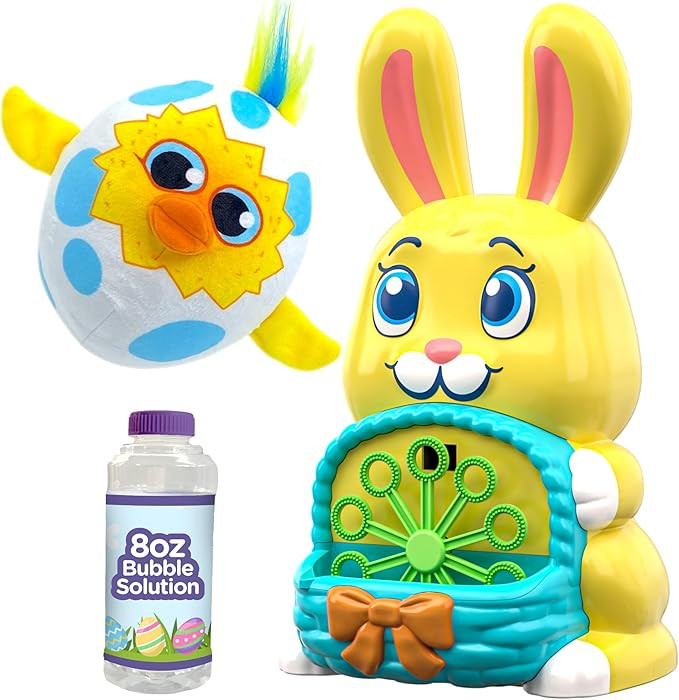 Move2Play Egg Toss + Bunny Bubble Blower Toys | Amazon (US)