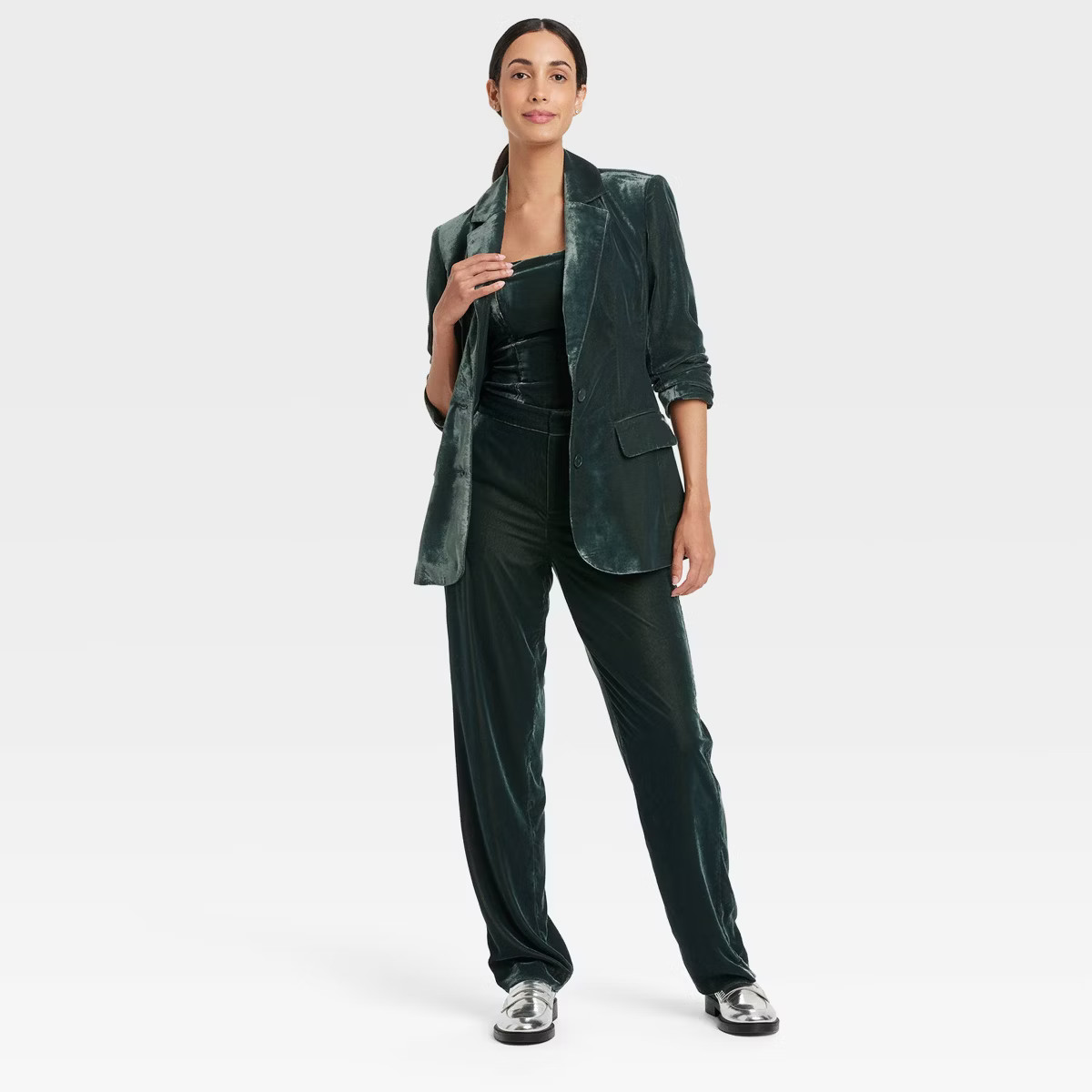 Women's Velvet Blazer - A New Day™ | Target