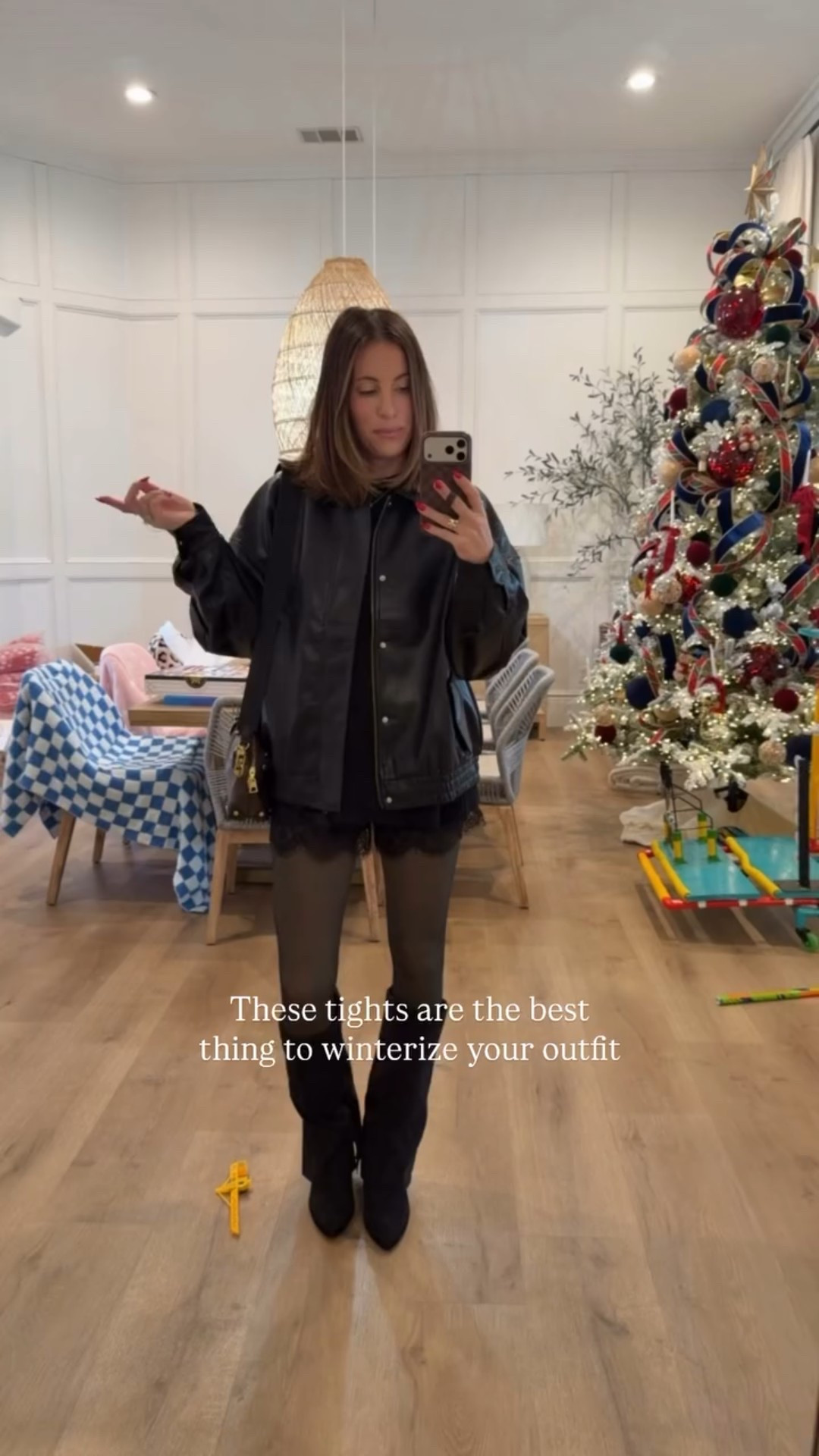 These tights are the best thing to winterize your outfit