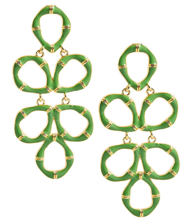 Ginger - Enamel Bamboo Earring | Lisi Lerch Inc