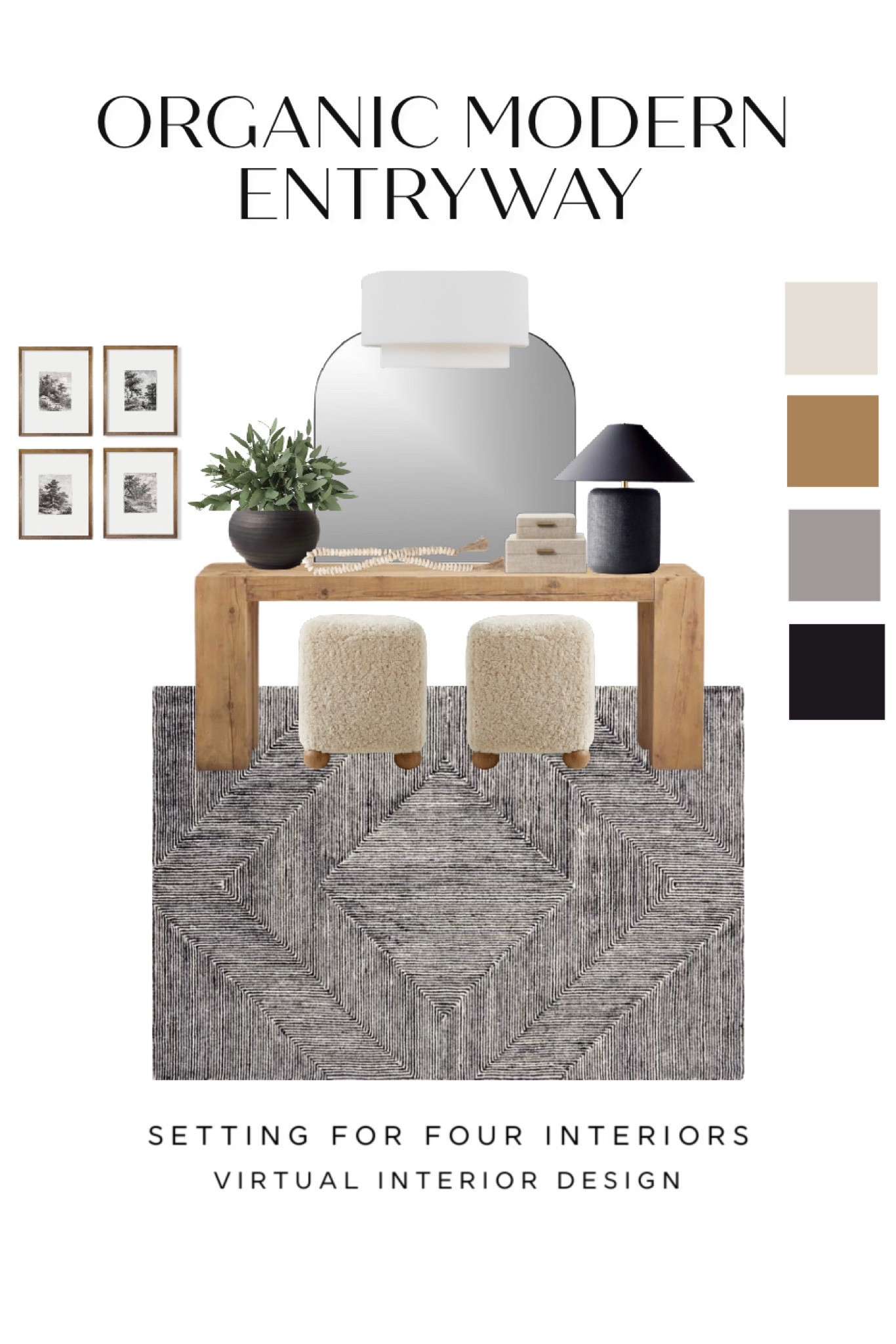 Organic Modern Entryway- Furniture & Decor and Early Black Friday Sales! 

Neutral, natural, beige, white, black, earthy, wood console table, flush mount light, rug, table lamp, mirror, box set, travertine bead garland, vase, faux greenery stems, wall art, pour ottoman, transitional, farmhouse entry, foyer, Amazon home, Amazon finds, founditonamazon, McGee, sale

#LTKfindsunder50 #LTKhome #LTKsalealert