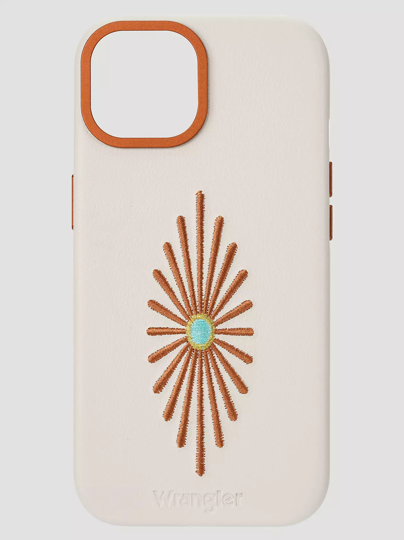 Apple iPhone 15 Leather Embroidery Case | Wrangler