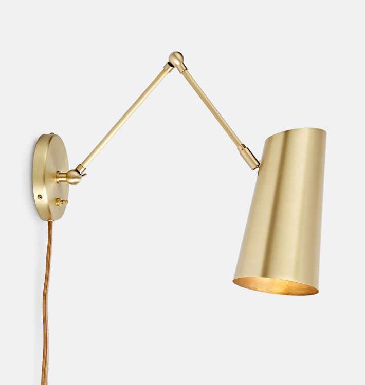 Cypress Articulating Plug-In Sconce | Rejuvenation