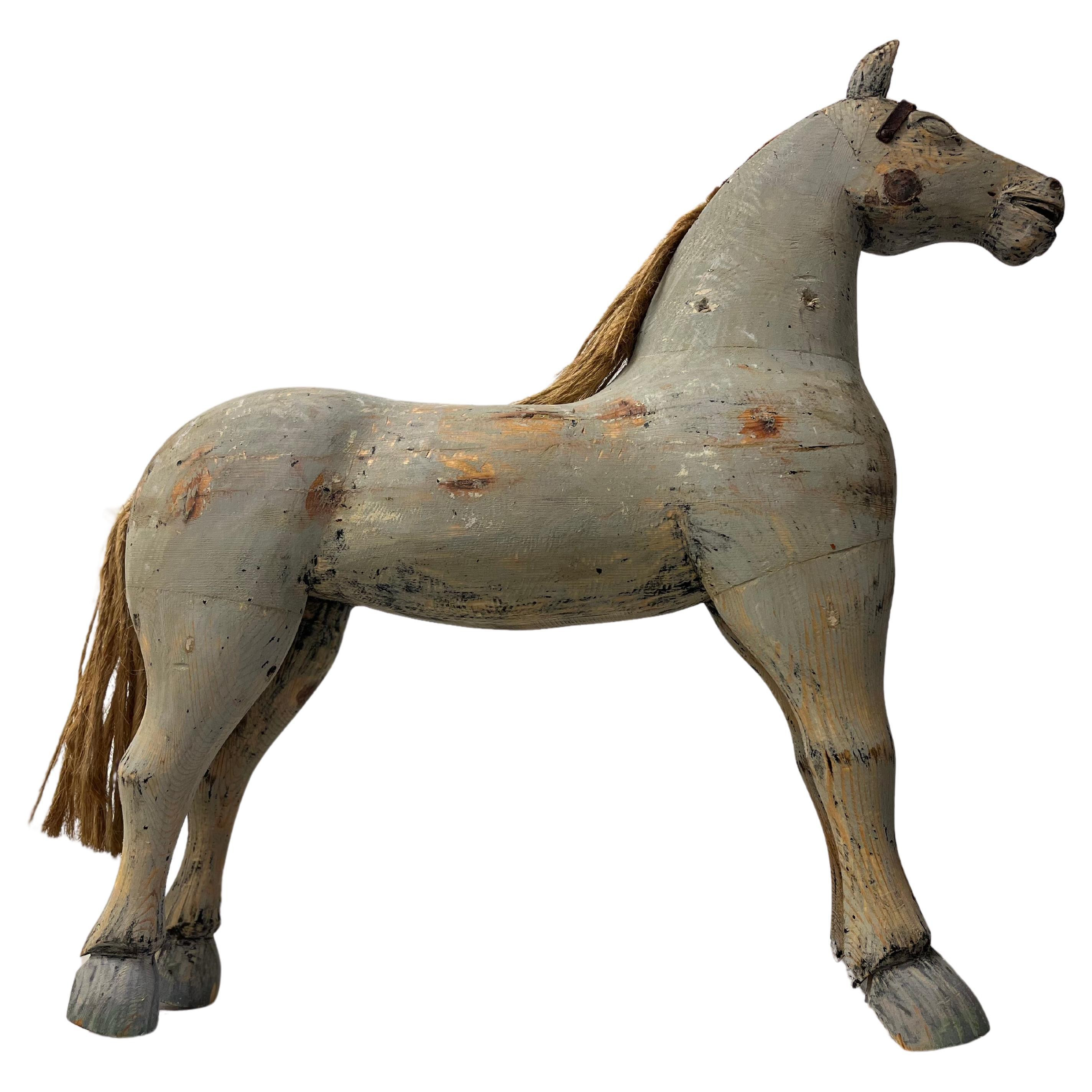20th Century Swedish Toy Horse | 1stDibs