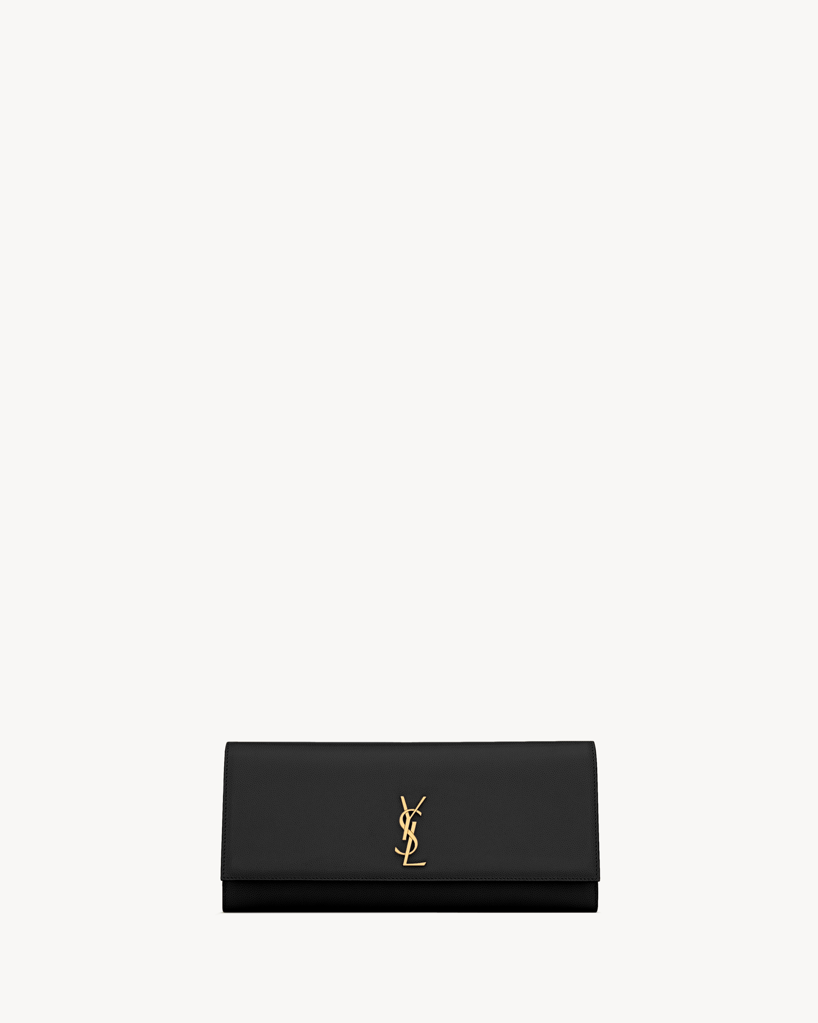 KATE clutch in grain de poudre leather | Saint Laurent Inc. (Global)